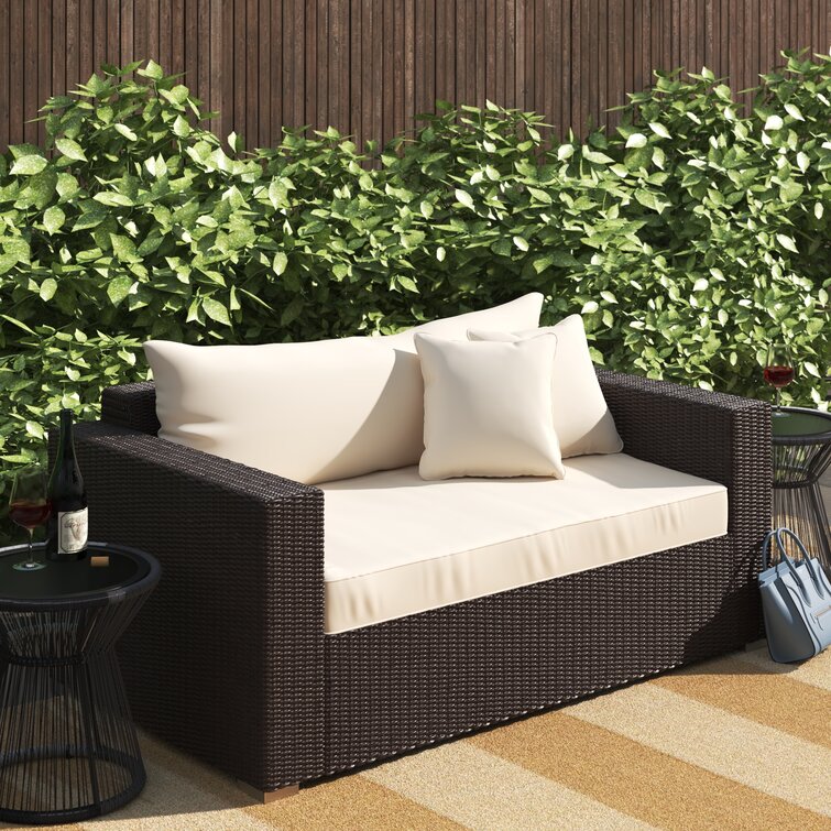 Pottery barn outdoor deals loveseat